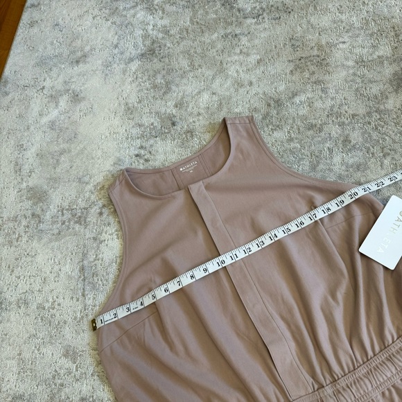 NWT Athleta Farallon Romper 1X Latte Mocha - Picture 6 of 13
